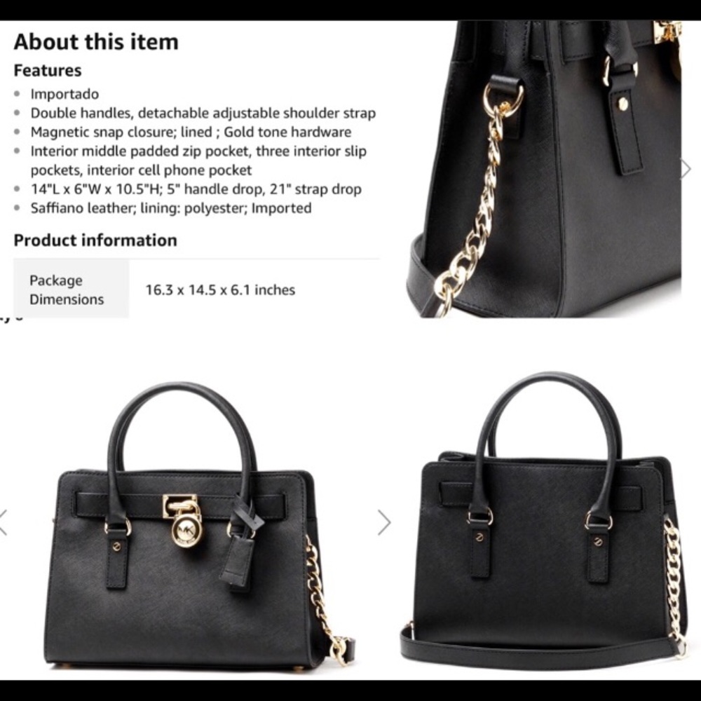 COPY - MK black bag